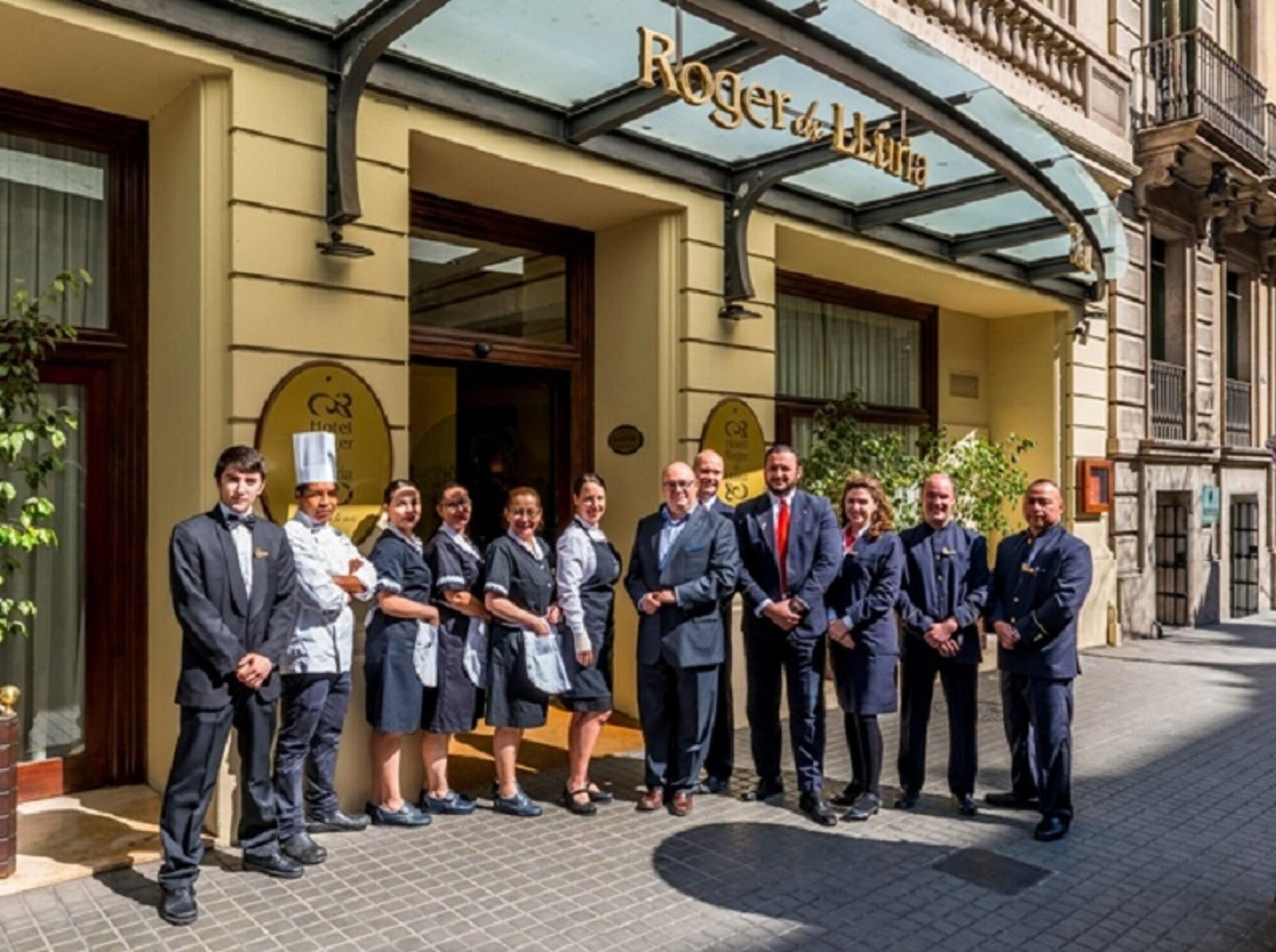 ברצלונה Hotel Roger De Lluria מראה חיצוני תמונה